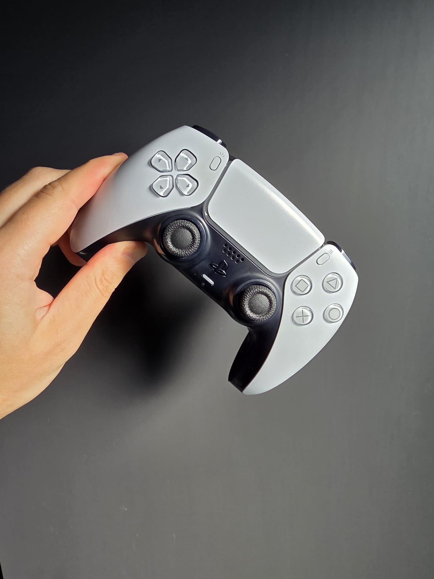 Precision White custom PS5 controller